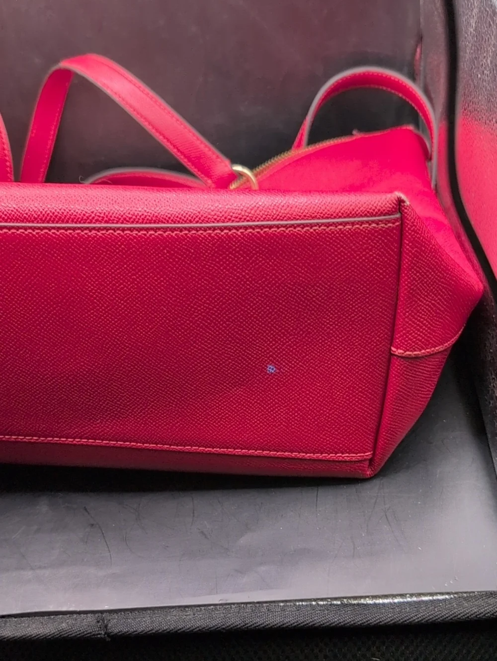 Coach tote bag Crossgrain Leather Gallery Tote.  Red.  retail $350